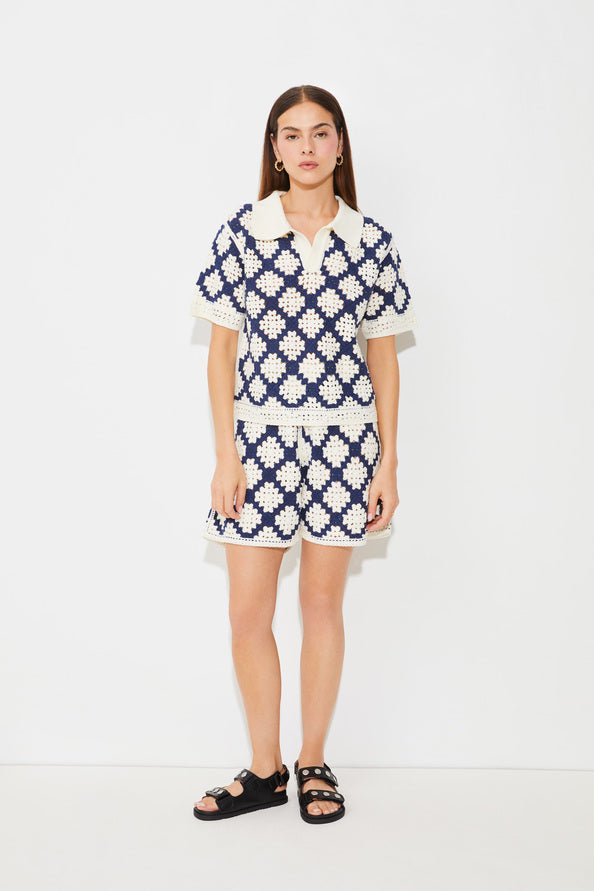 SUN-S25M01255 PERISOL: IVORY&NAVY TOP