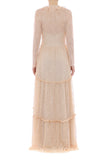 PHY-A0439 CREAM LACE GOWN
