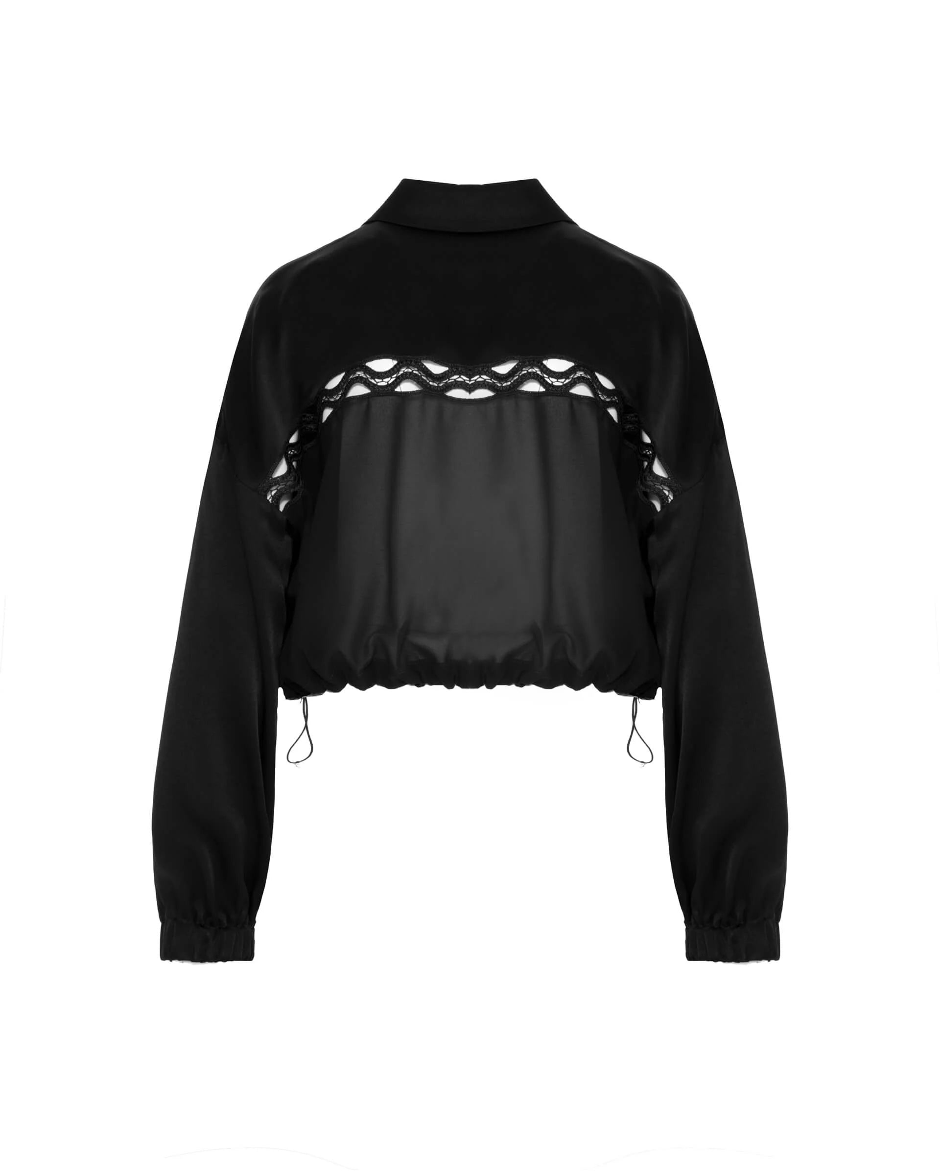 BEA-25FE3990AURA BLACK ZIP-UP JACKET