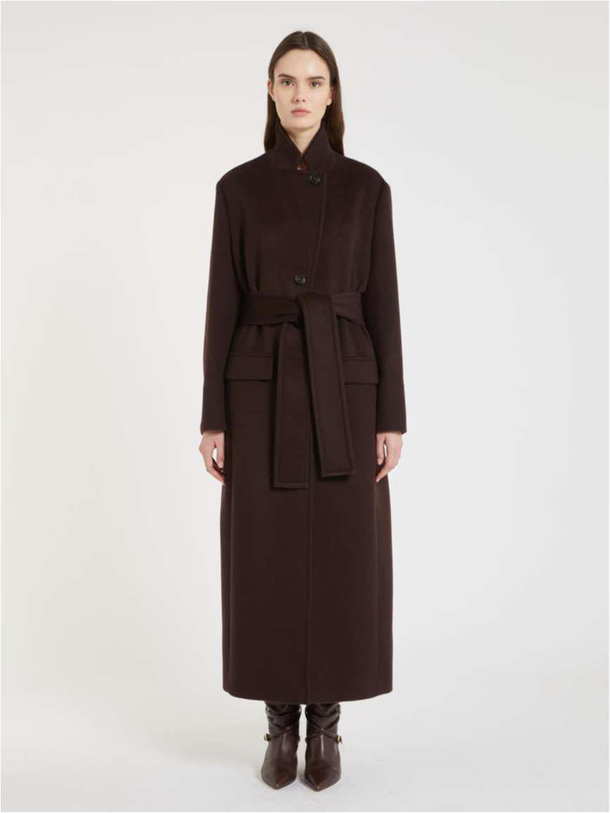 MRL-2523016162 GIOSTRO BLACK LONG COAT