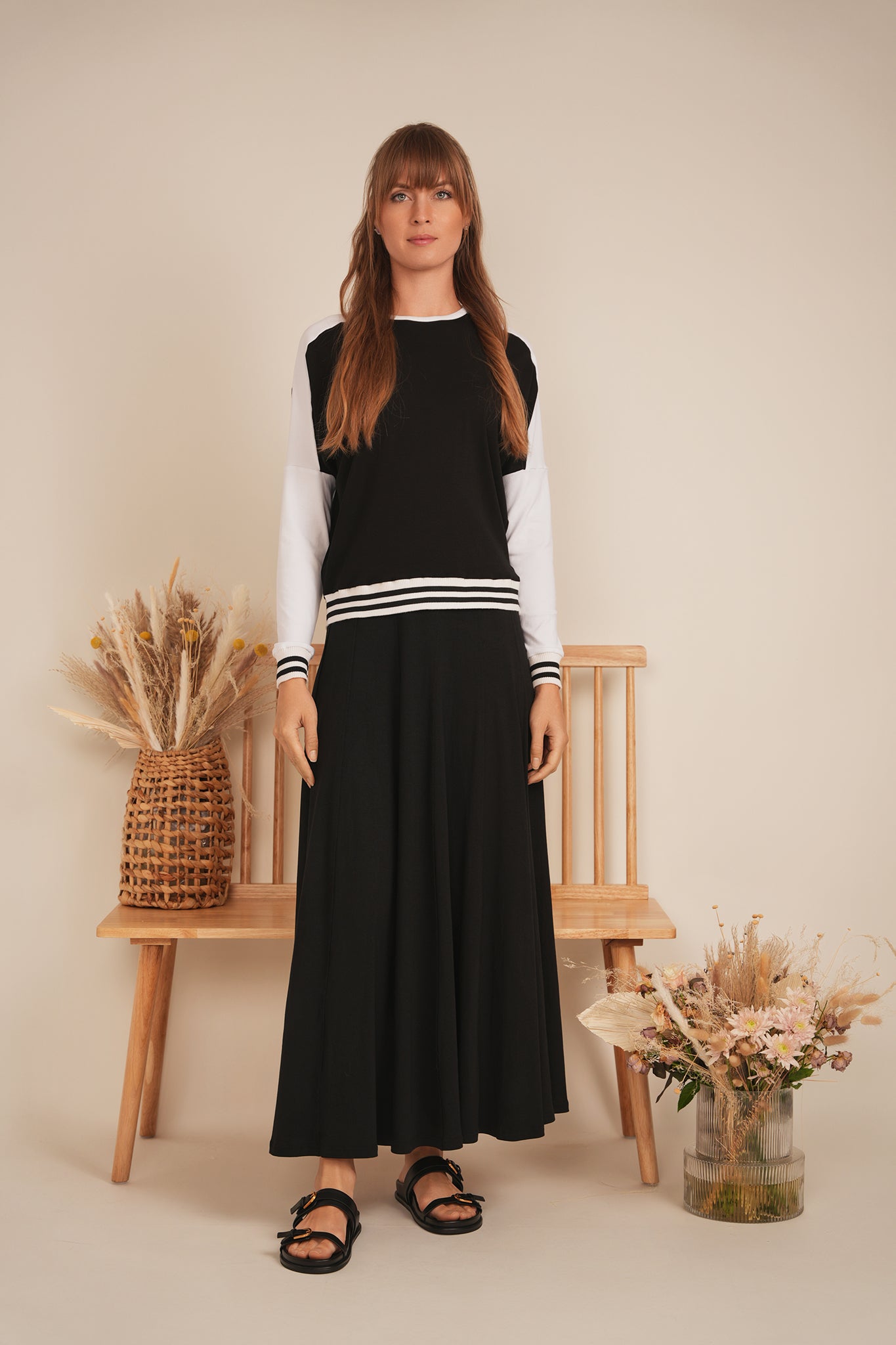 DEJ-SB5CM1465T BLACK&WHITE TOP