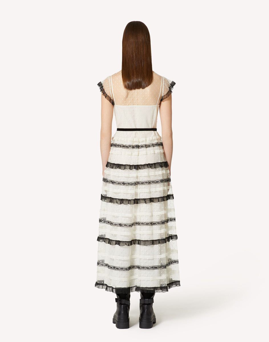 RDV-3R3VA23S6V6 CREAM&BLACK DRESS – Coats and co