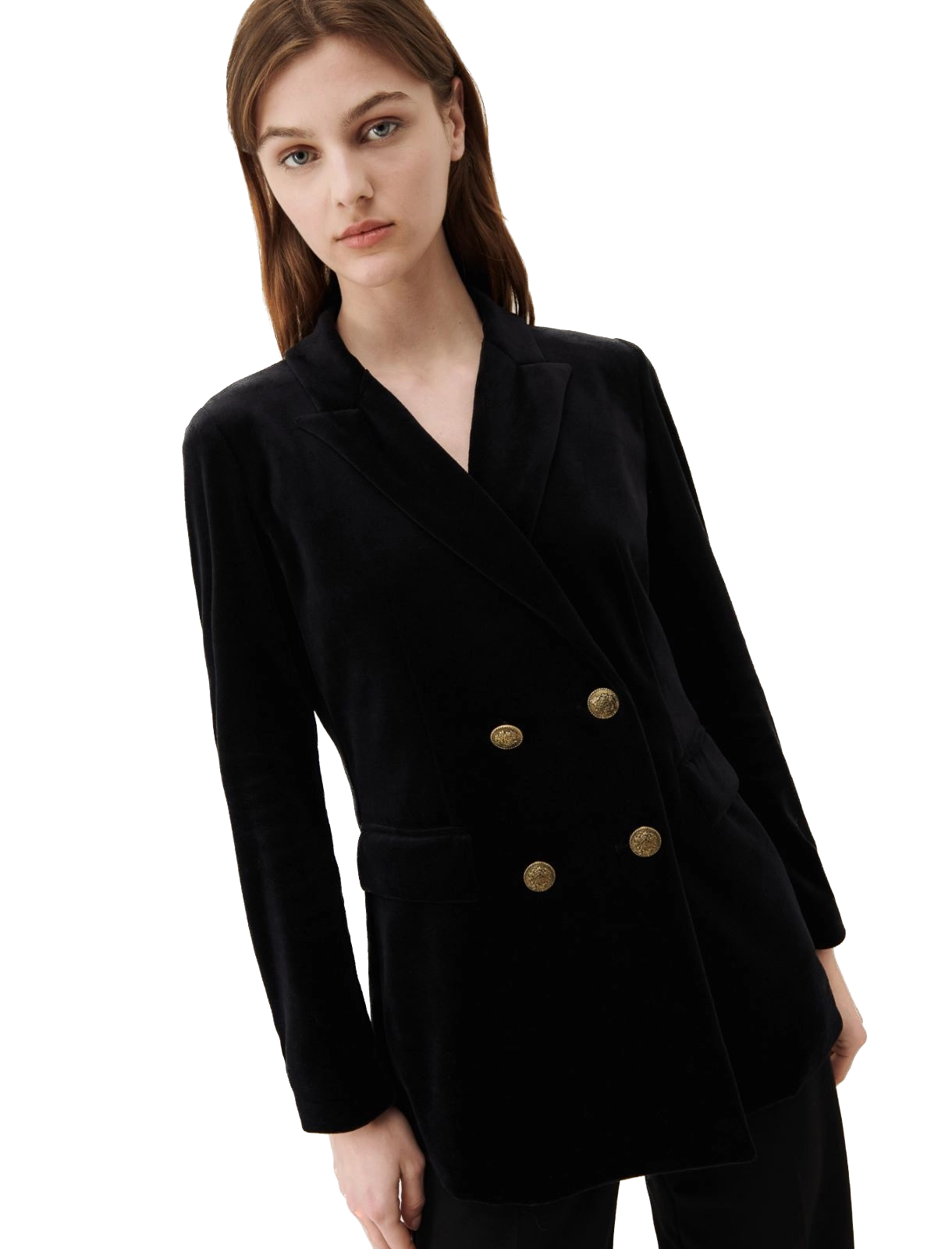 MRL-301038200 DAVINA BLACK COAT