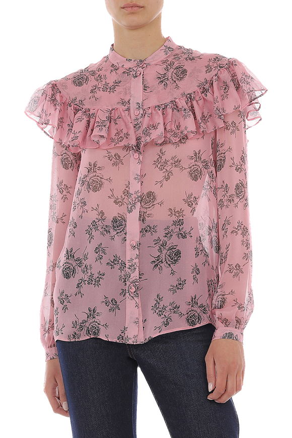 PHY-0221 PINK PRINT BLOUSE