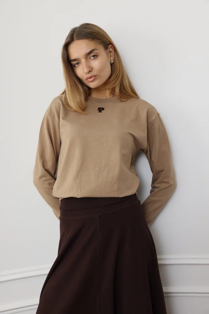 PAR-T571 BLACK CLASSIC P SWEATSHIRT