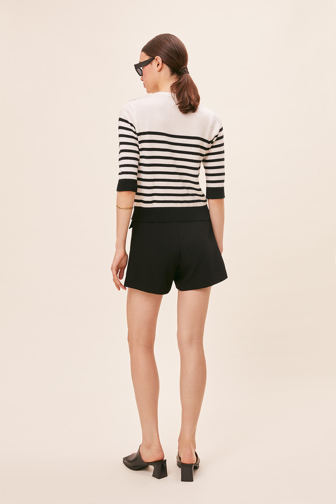SUN-S24M01340 PEROZA BLK&WHT TOP