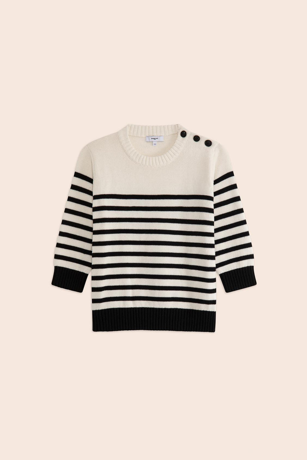 SUN-S24M01340 PEROZA BLK&WHT TOP