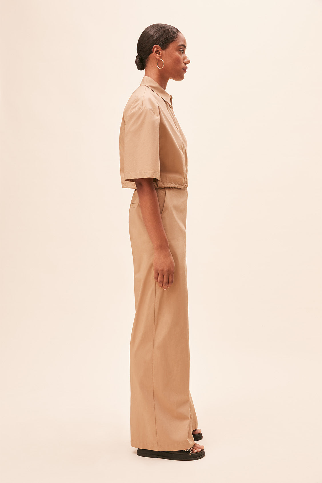 SUN-S24C07182 LUCIE BEIGE BLOUSE