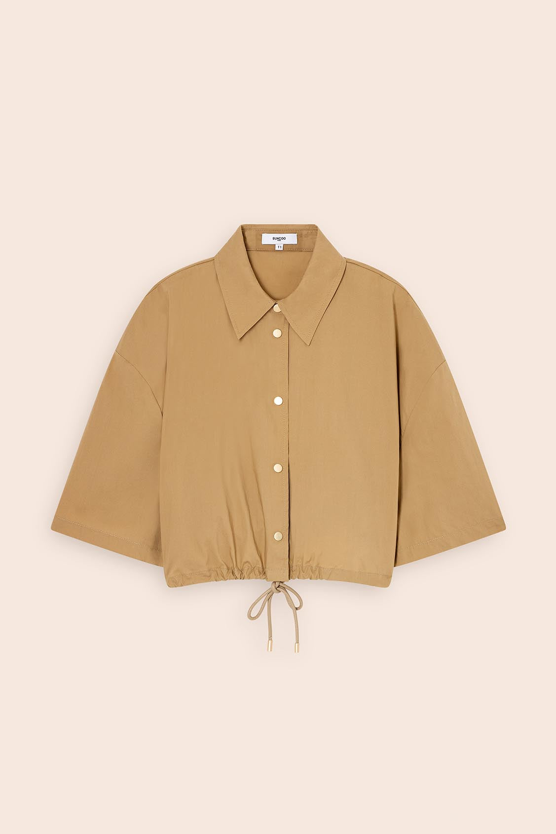 SUN-S24C07182 LUCIE BEIGE BLOUSE