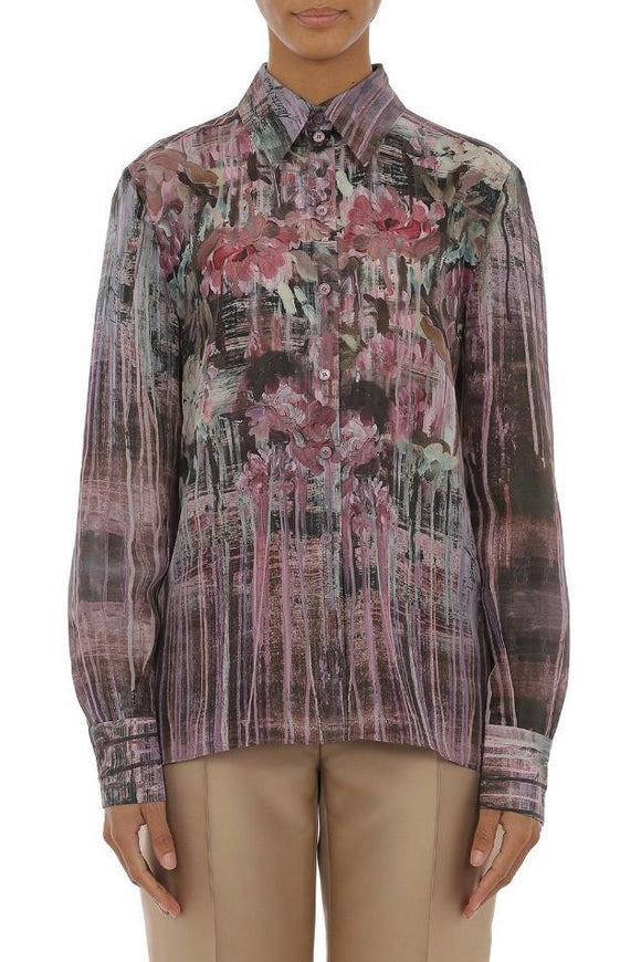 ABF-V02246 MULTI GREY PRINT BLOUSE
