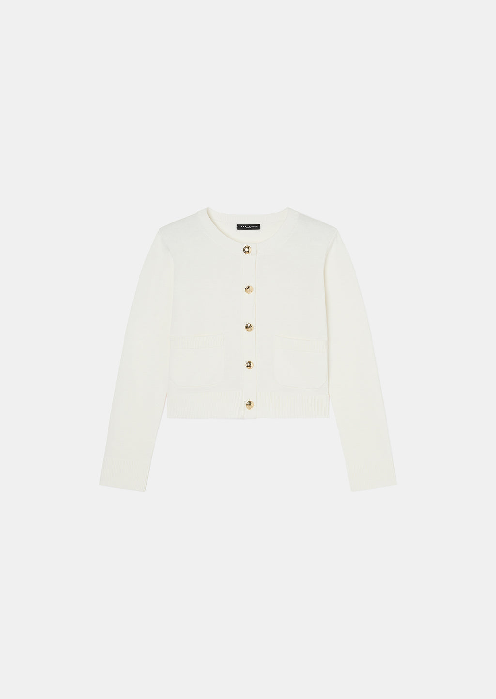 TAJ-TUGIM23TU650 GYSLAIN ECRU CARDIGAN