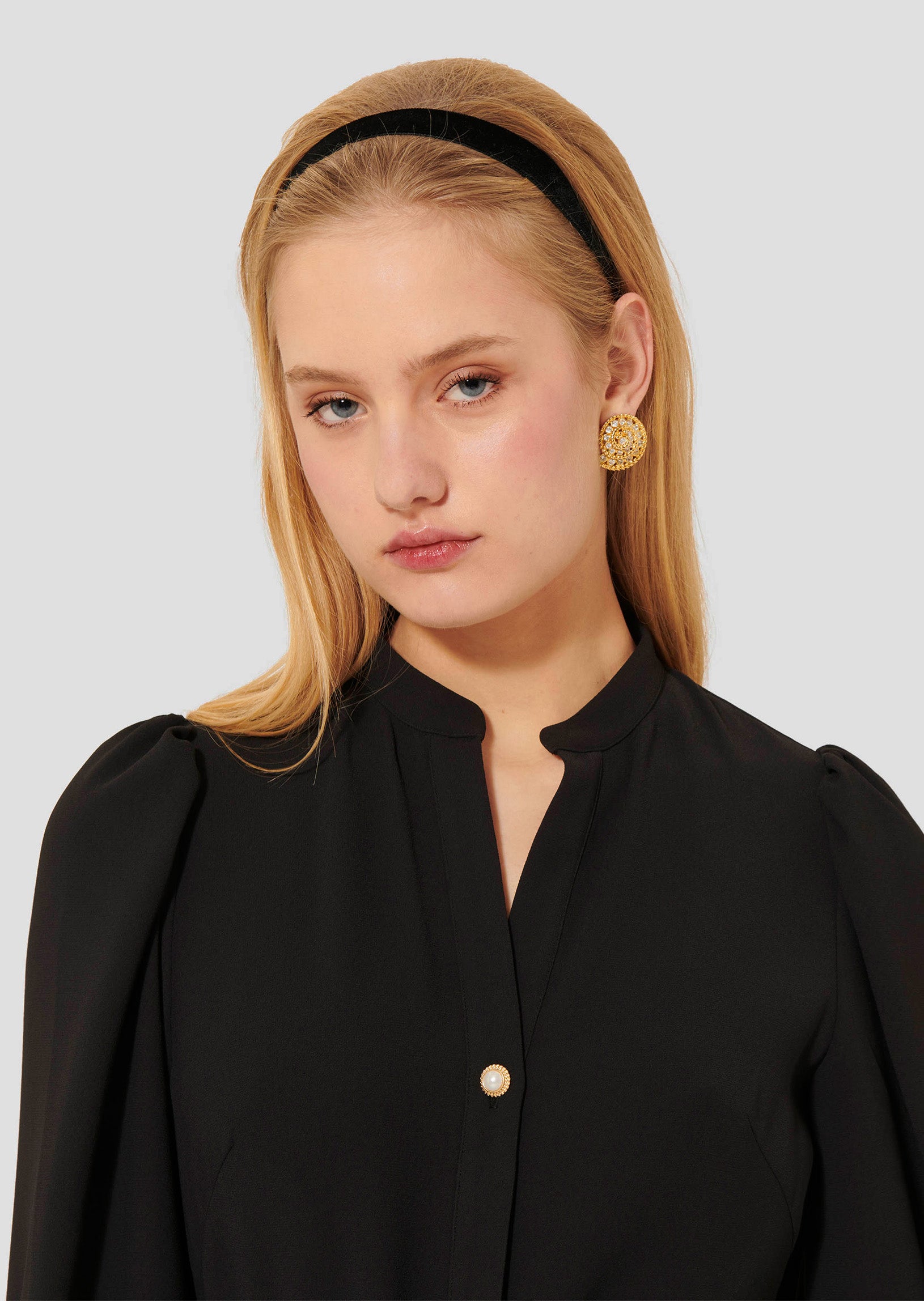 TAJ-TUROB76TU331 RIVOLTINA CHARCOAL DRESS