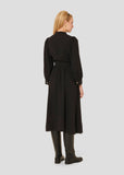 TAJ-TUROB76TU331 RIVOLTINA CHARCOAL DRESS