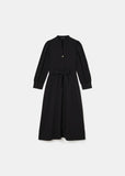 TAJ-TUROB76TU331 RIVOLTINA CHARCOAL DRESS