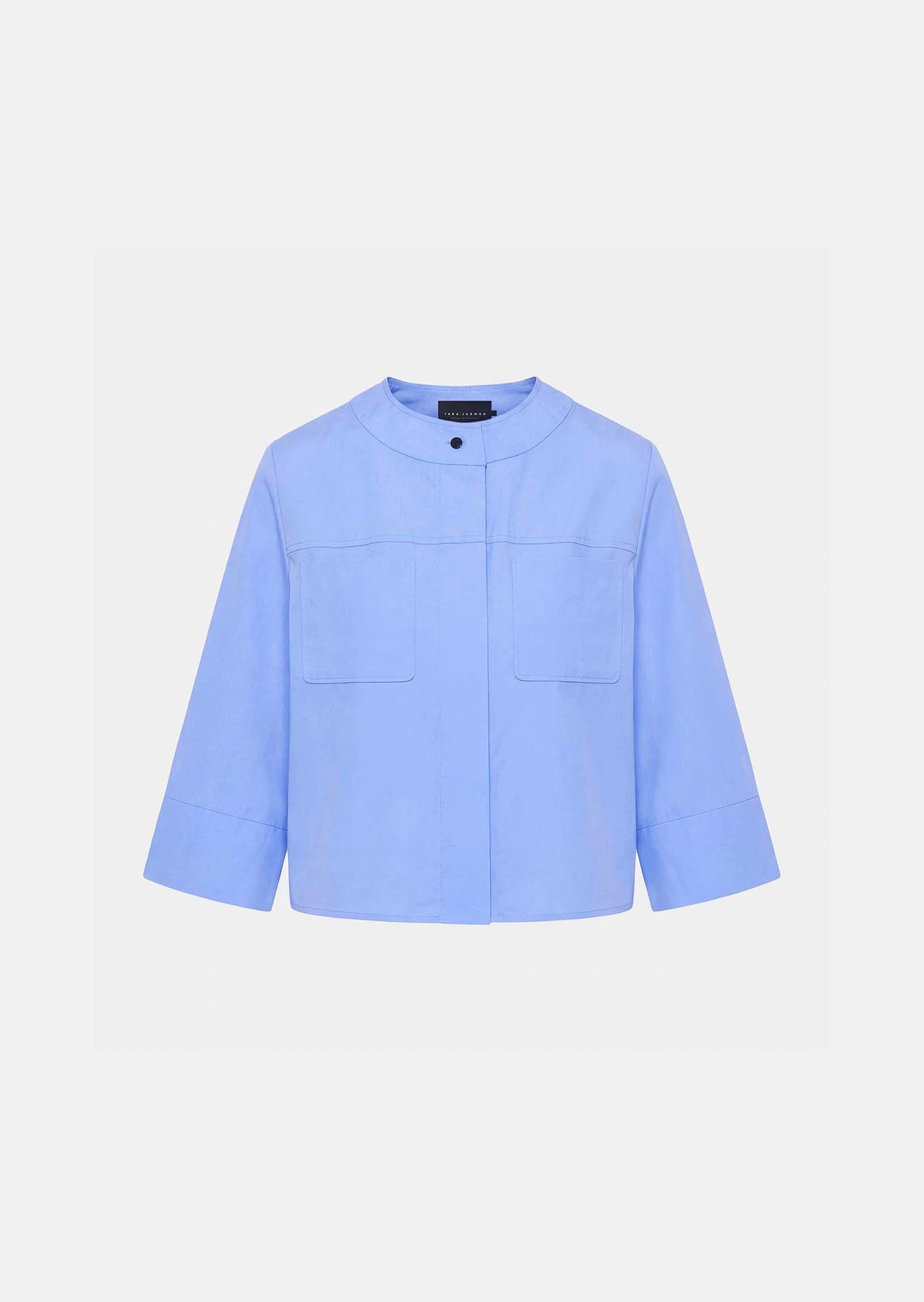 TAJ-CLOE SKY BLUE BLOUSE