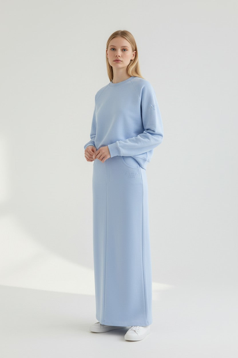 ALZ-S365 BABY BLUE ELARA SKIRT