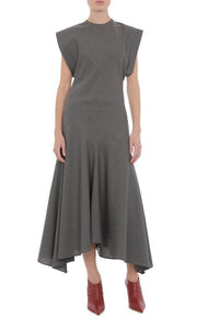 PHY-A005 GREY WOOL DRESS