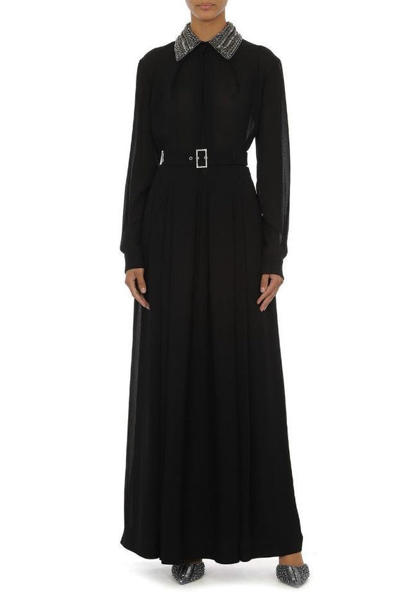ABF-A04306 BLACK BELT DRESS