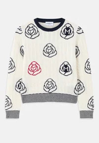 MRL-252336611 FUMATO WHITE ROSE TOP
