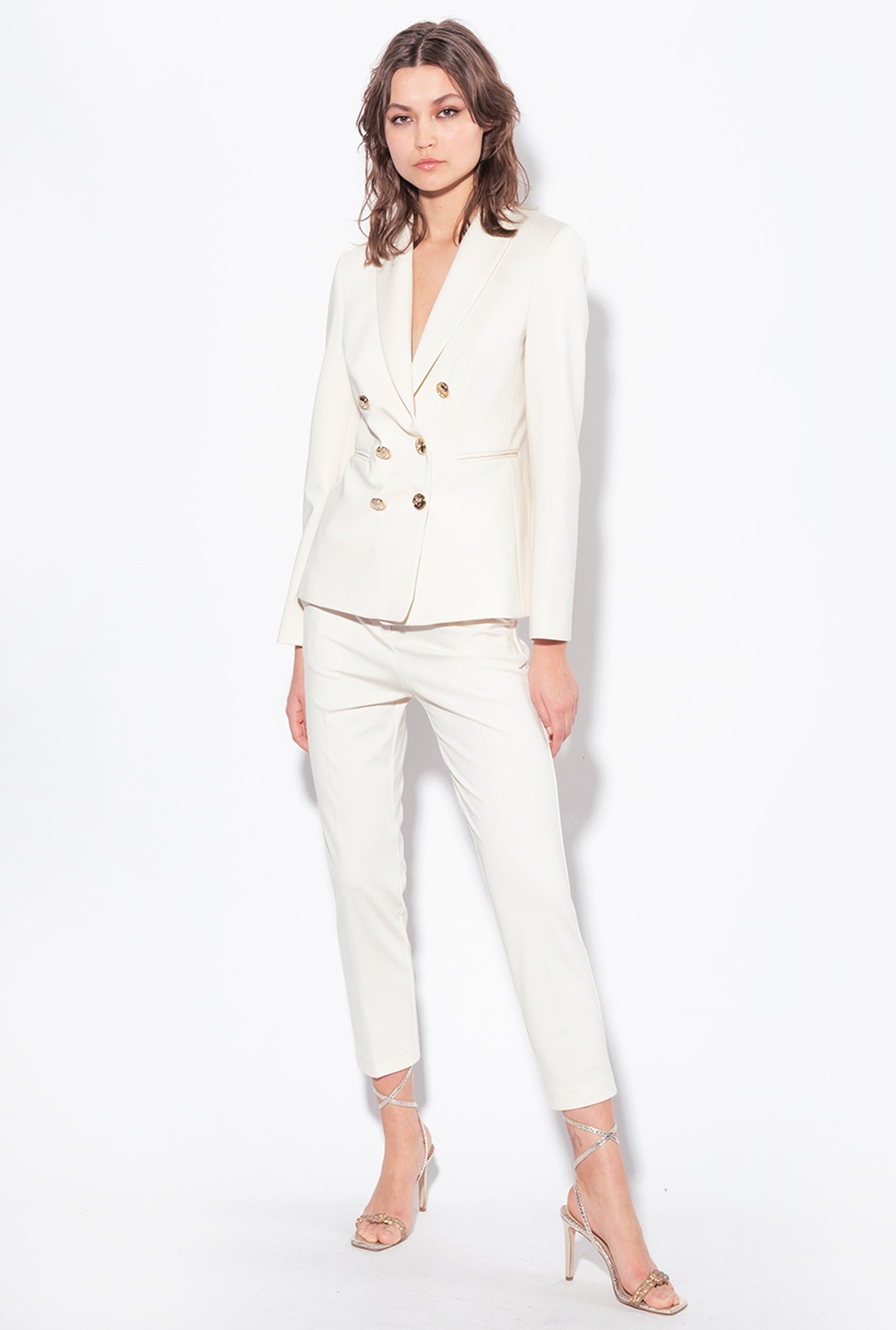 PINKO ALEXIA BLAZER IN BEIGE