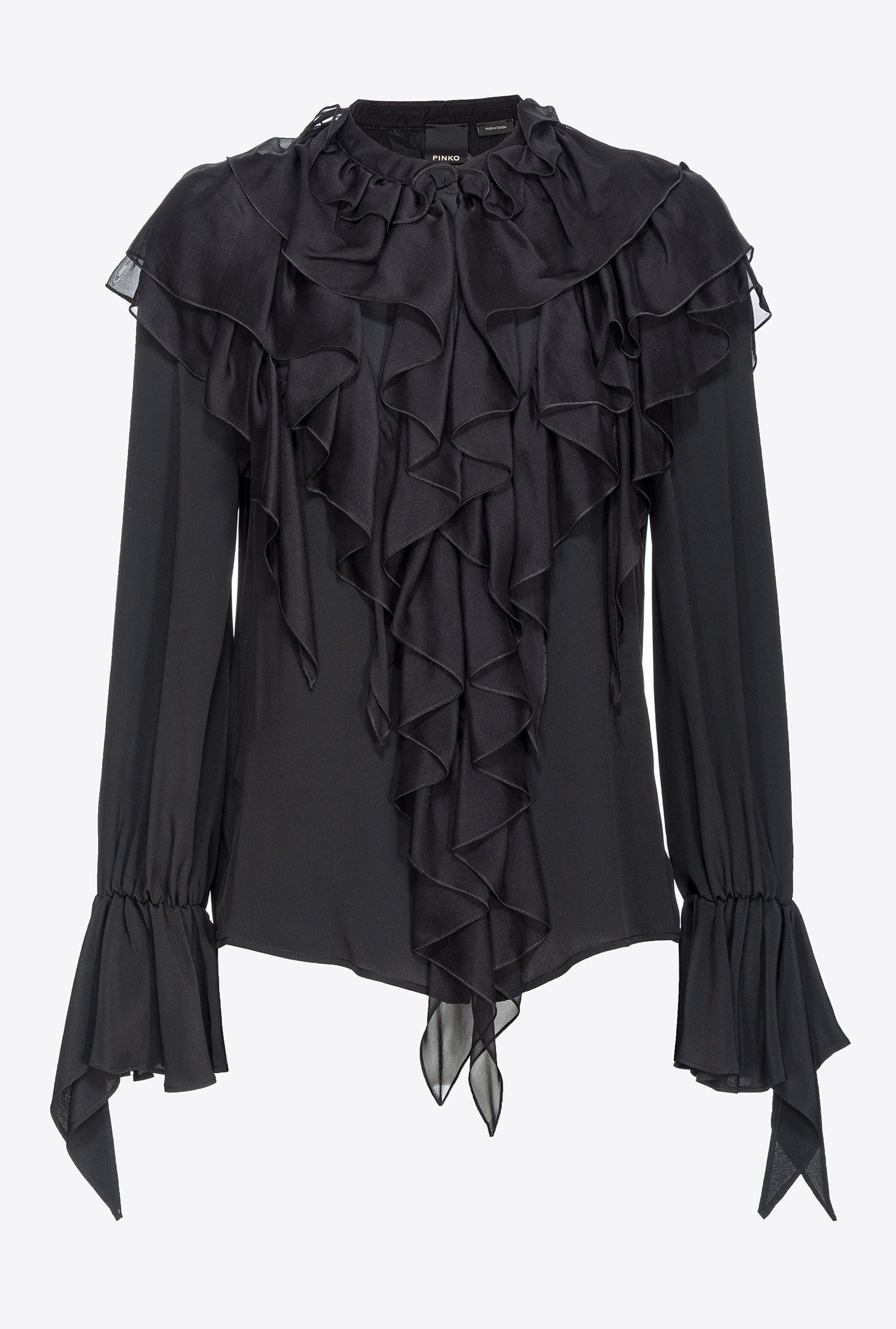 PKO-101762 RAGIO BLACK BLOUSE