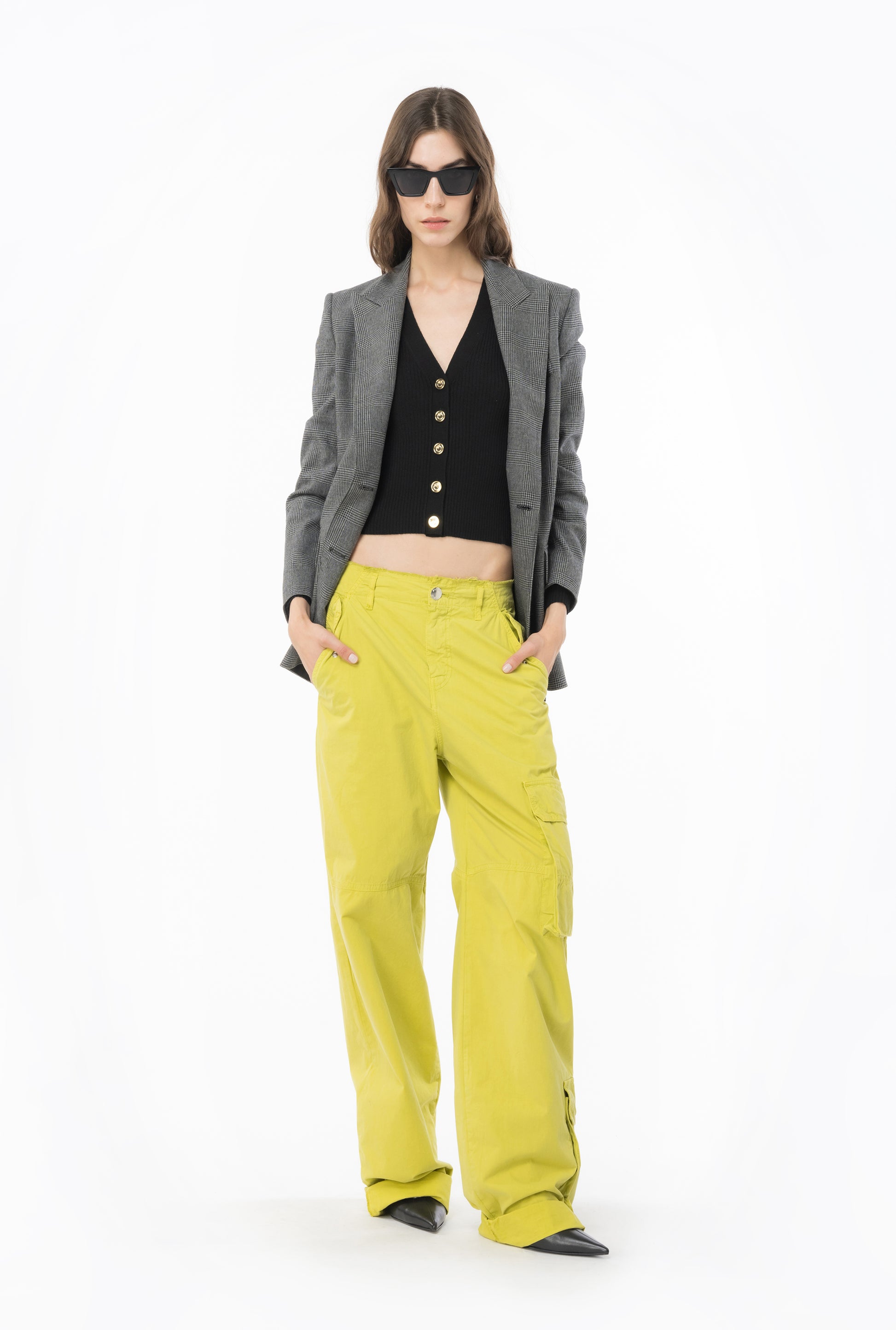 PKO-102018 PINKO TILACINO BLACK CARDIGAN