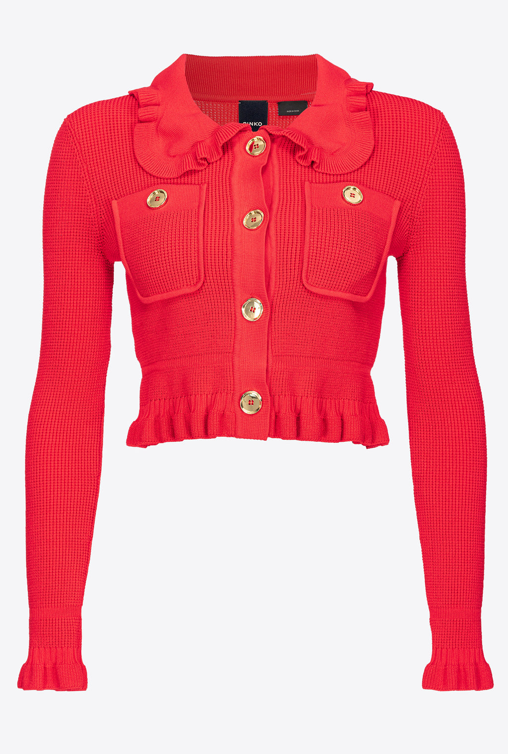 PKO-103160 OLIVAGNO PINK CARDIGAN