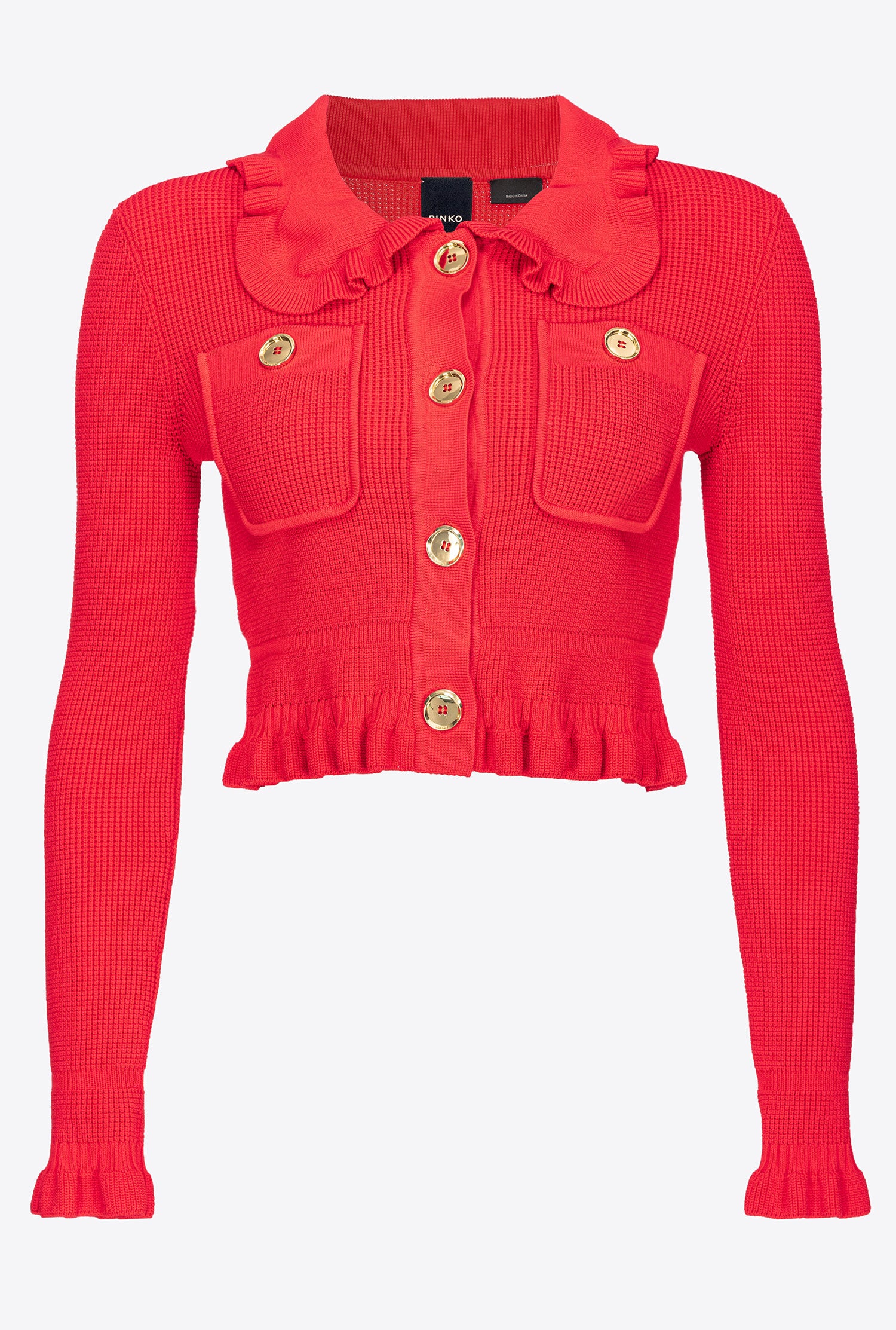 PKO-103160 OLIVAGNO PINK CARDIGAN