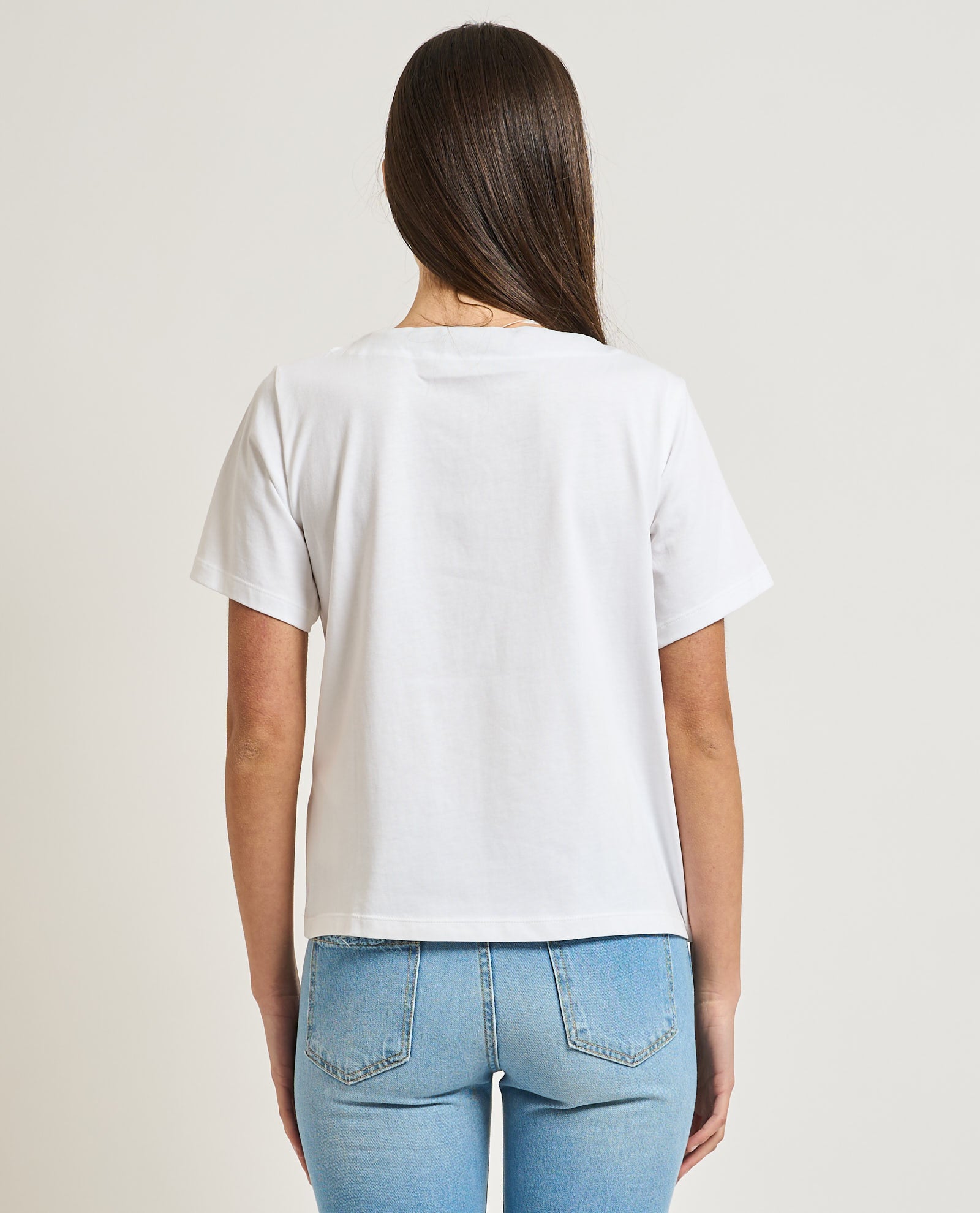 IBL-261797109 IBLCLIMA WHITE RUST CARF T-SHIRT