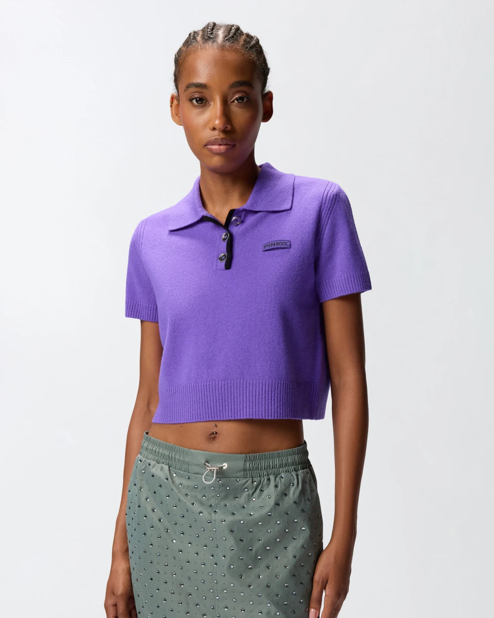 PKO-105450 GORGONA LAVENDAR POLO SHIRT