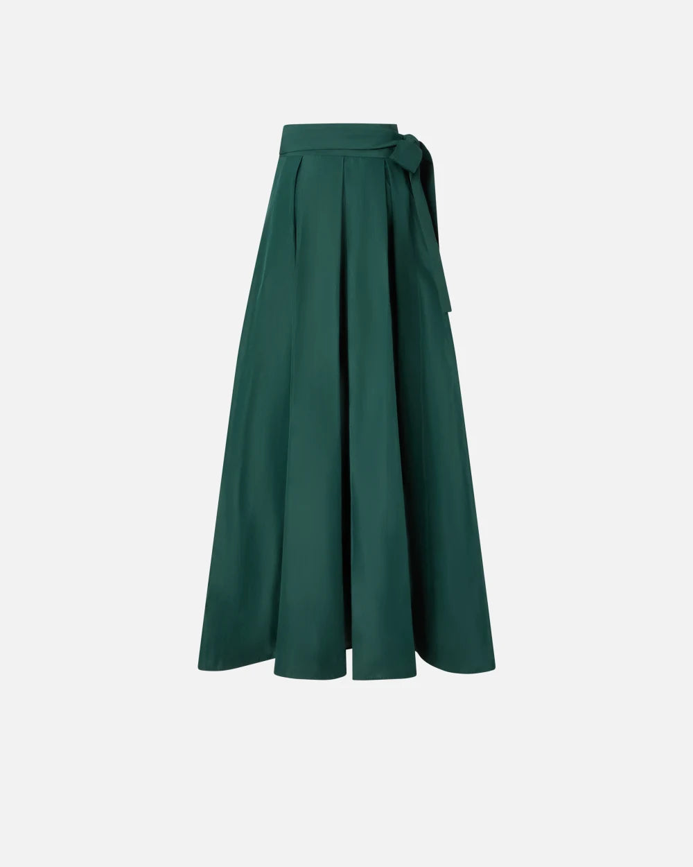 PKO-105645 CAVALLINA BLACK TAFFETTA SKIRT