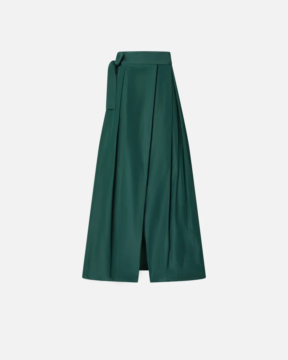 PKO-105645 CAVALLINA BLACK TAFFETTA SKIRT