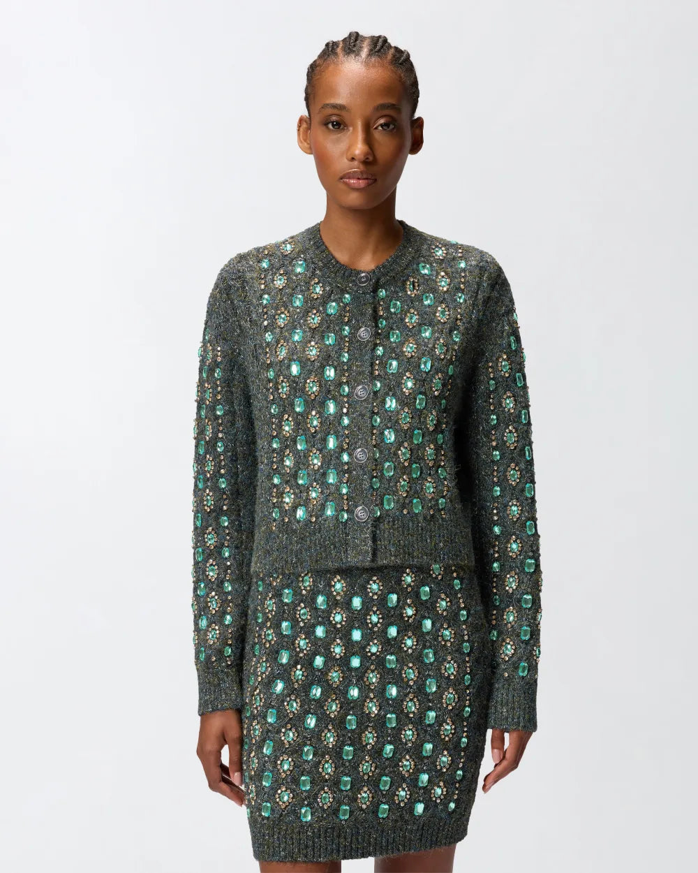 PKO-105952 GO NOW GREY STONES CARDIGAN