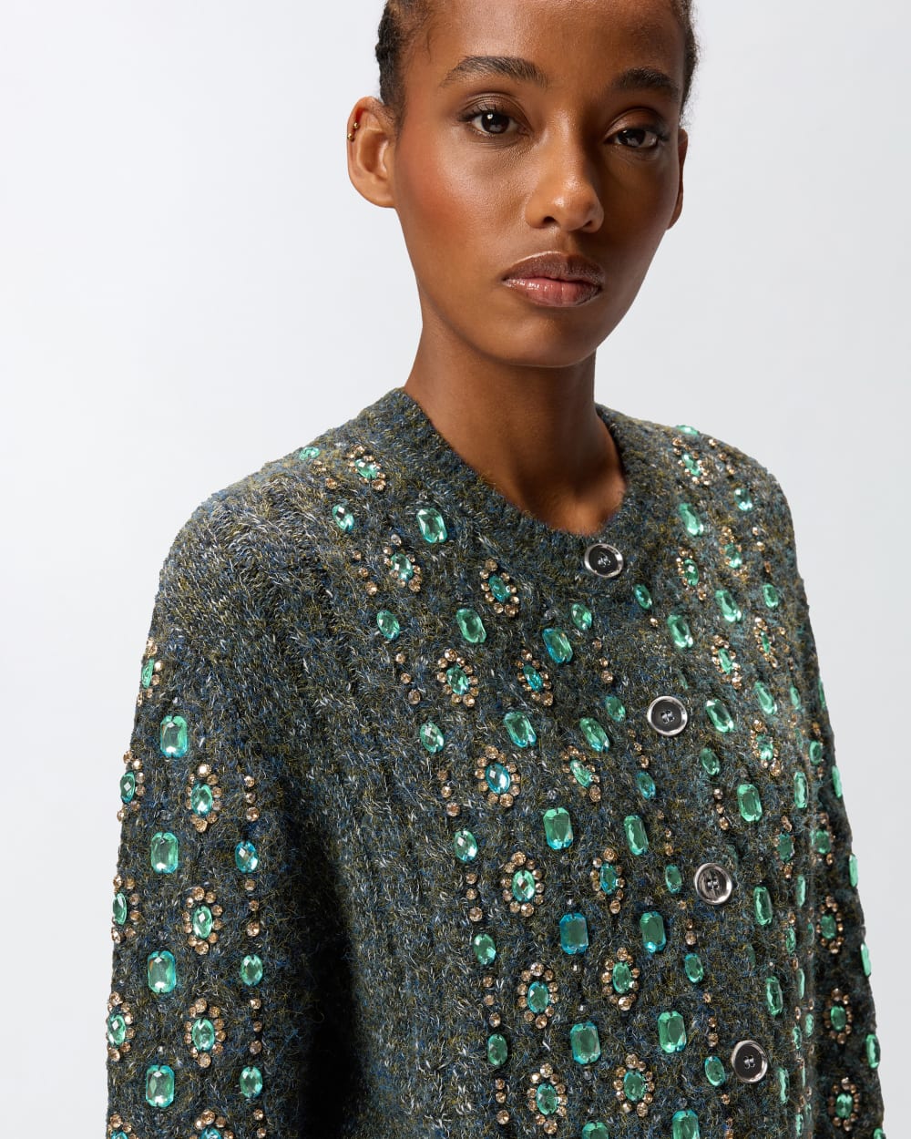 PKO-105952 GO NOW GREY STONES CARDIGAN