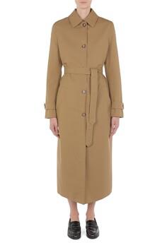 MSC-K1V0605 BLACK TWILL COAT