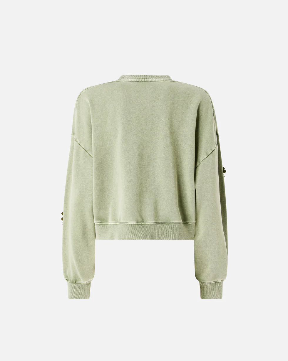 PKO-106302 KIKOINE SAGE JEWEL SWEATSHIRT