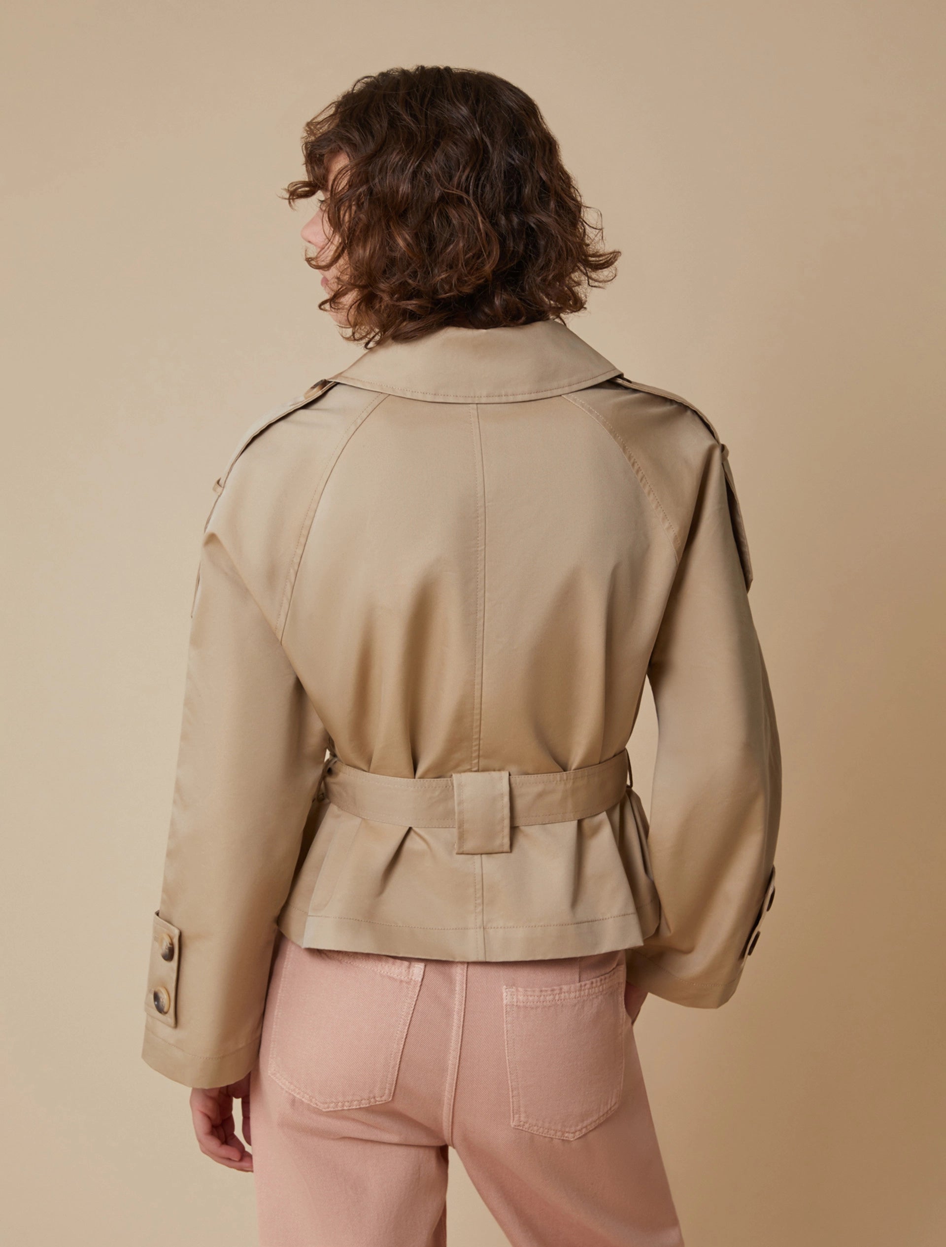 PNK-251108105 ANSON SAND BELT JACKET