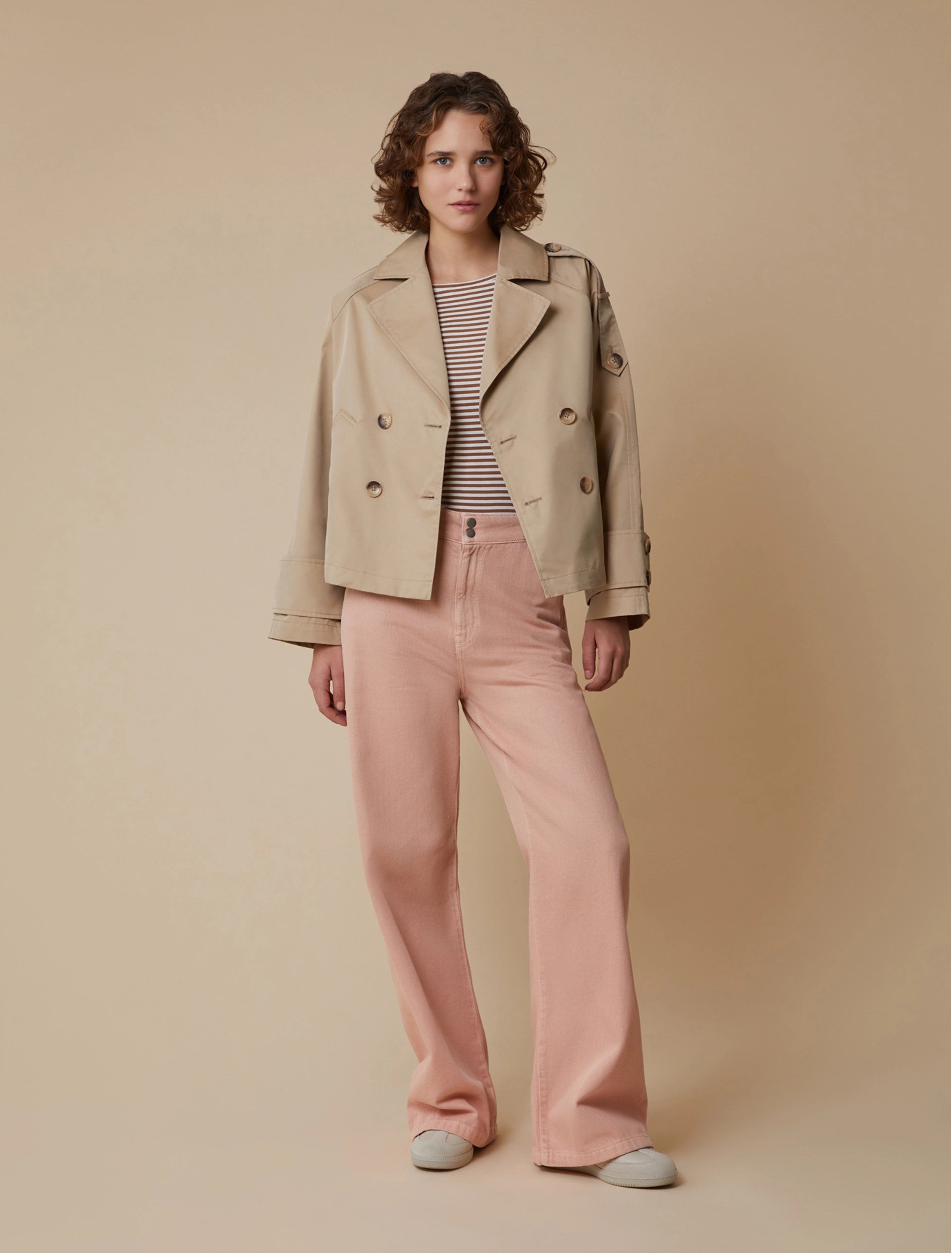 PNK-251108105 ANSON SAND BELT JACKET