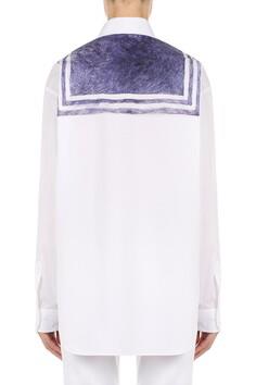 MSC-A0228 WHITE SAILOR BLOUSE