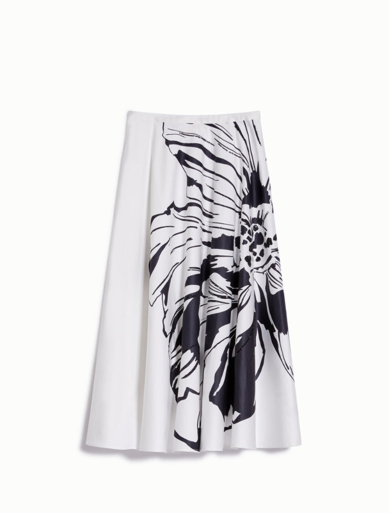 PNK-241110101 RONDA BLK&WHT SKIRT