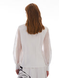 PNK-241111101 MUSEO WHITE BLOUSE