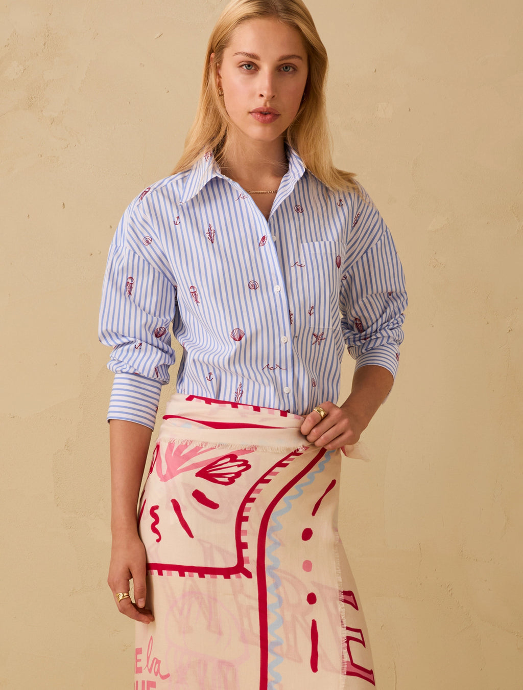 PNK-211111313 PBBRICETTA BLUE STIPED WITH STICHED