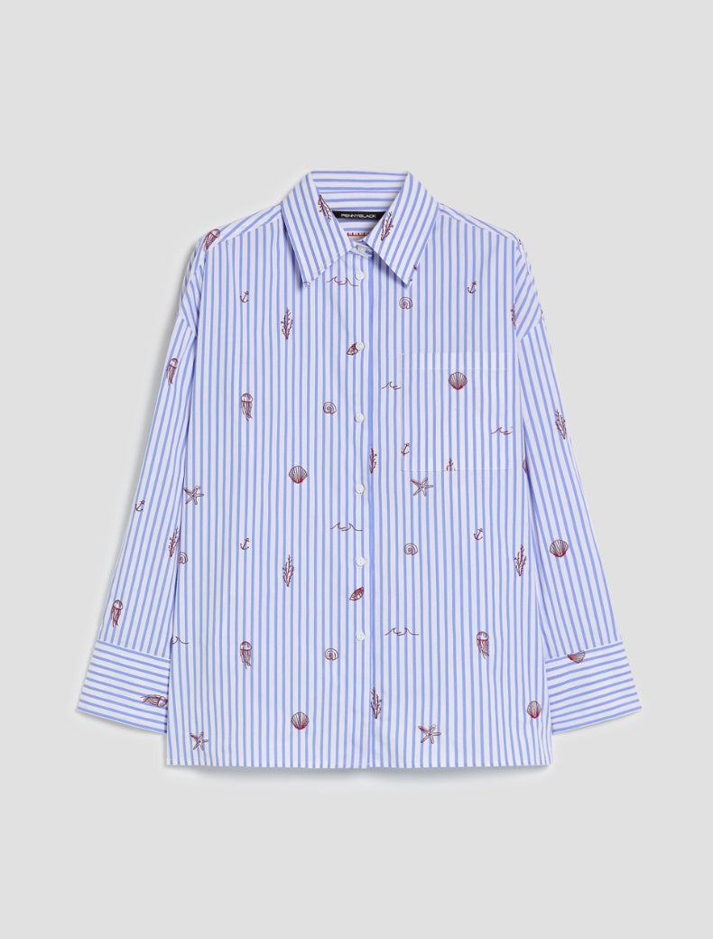 PNK-211111313 PBBRICETTA BLUE STIPED WITH STICHED