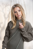 MUN-MN3136 OLIVE DRESS