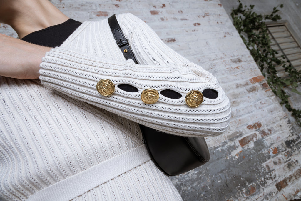 MUN-MNA4233 ECRU WRAP TOP