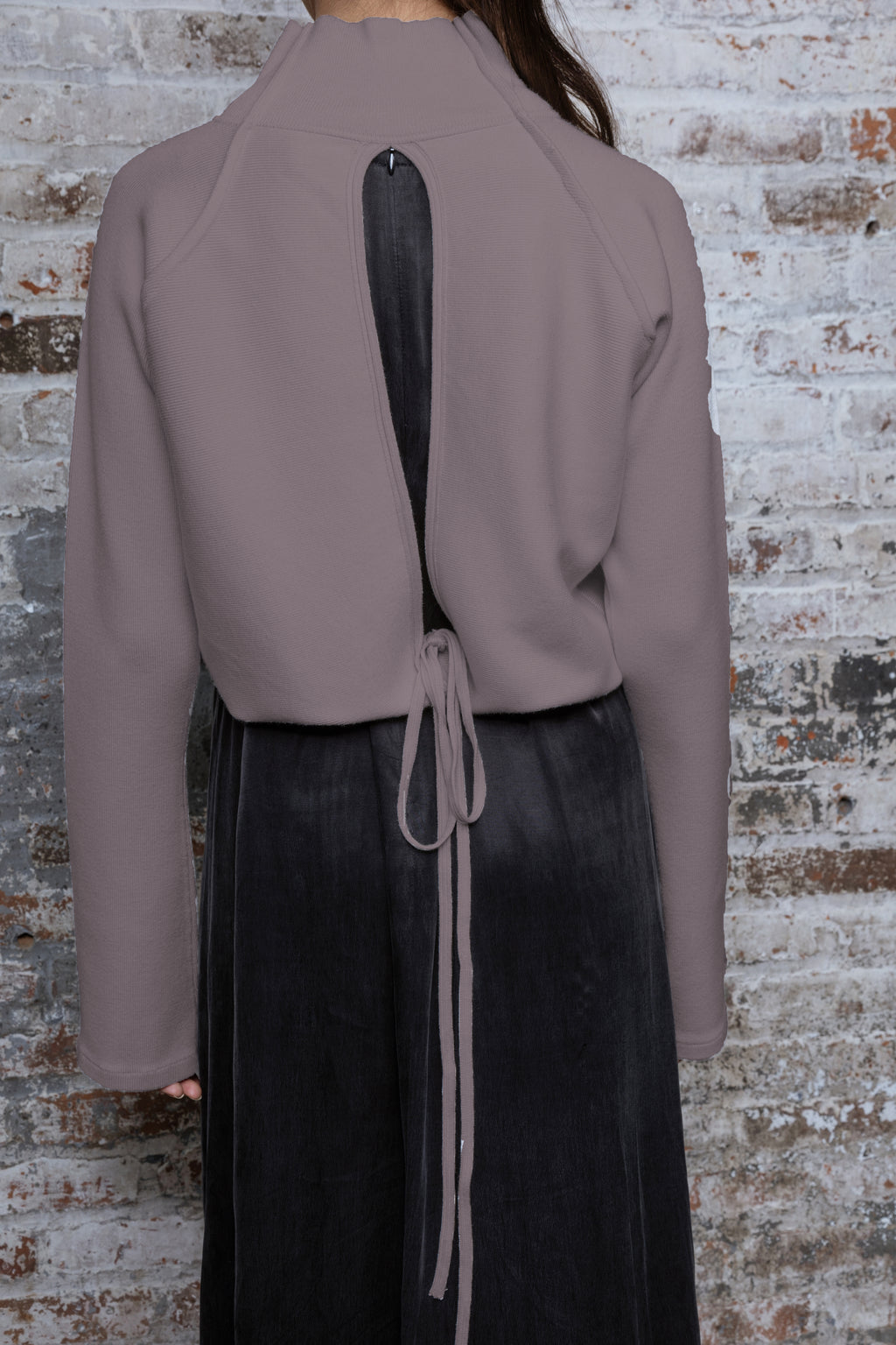 MUN-MNA4244 WINE TIE-BACK TOP