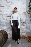 MUN-MNA4244 ECRU TIE-BACK TOP