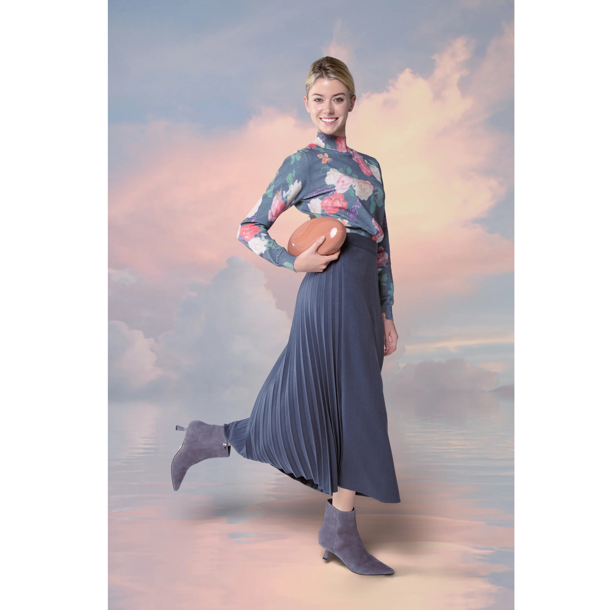MUN-MNA5020 GREY CINDER SKIRT