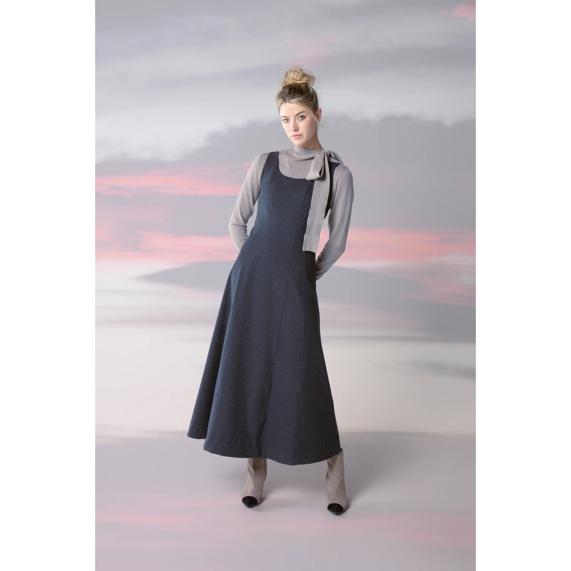 MUN-MNA5004 TAUPE BOW TOP