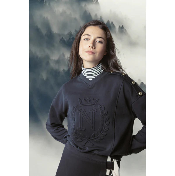 NUE-NUA4744 BLACK MIRA SWEATSHIRT